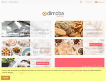 Tablet Screenshot of dimobasuministros.com